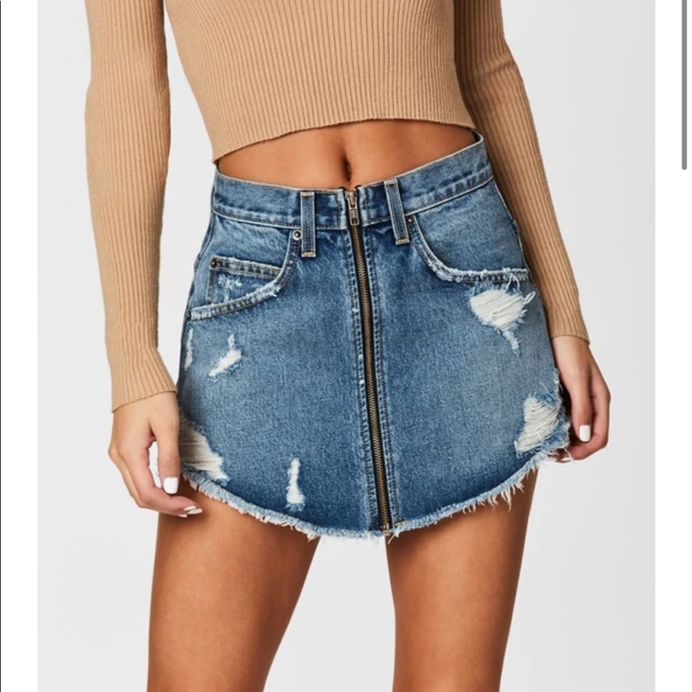 Carmar Denim - Adige Beatrice Zip Front Skirt